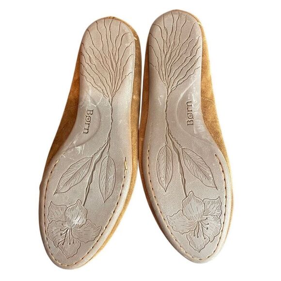 Born Brown Suede McGee Slip-on Fringe Kiltie Loafers Size 11 - Picture 7 of 7